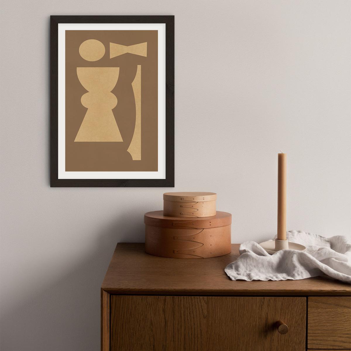 Totem 001 Art Print Black Frame – image 9