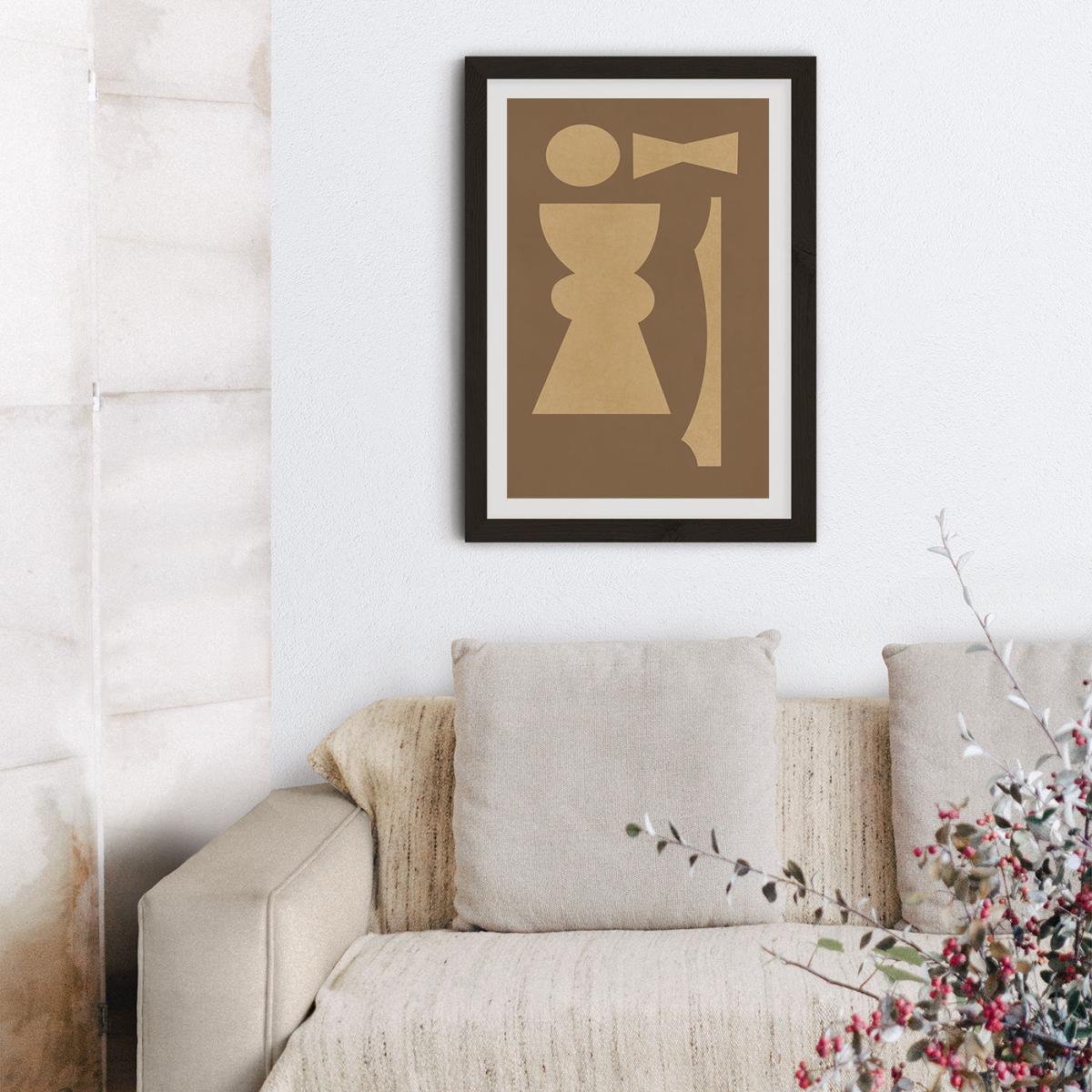 Totem 001 Art Print Black Frame – image 10