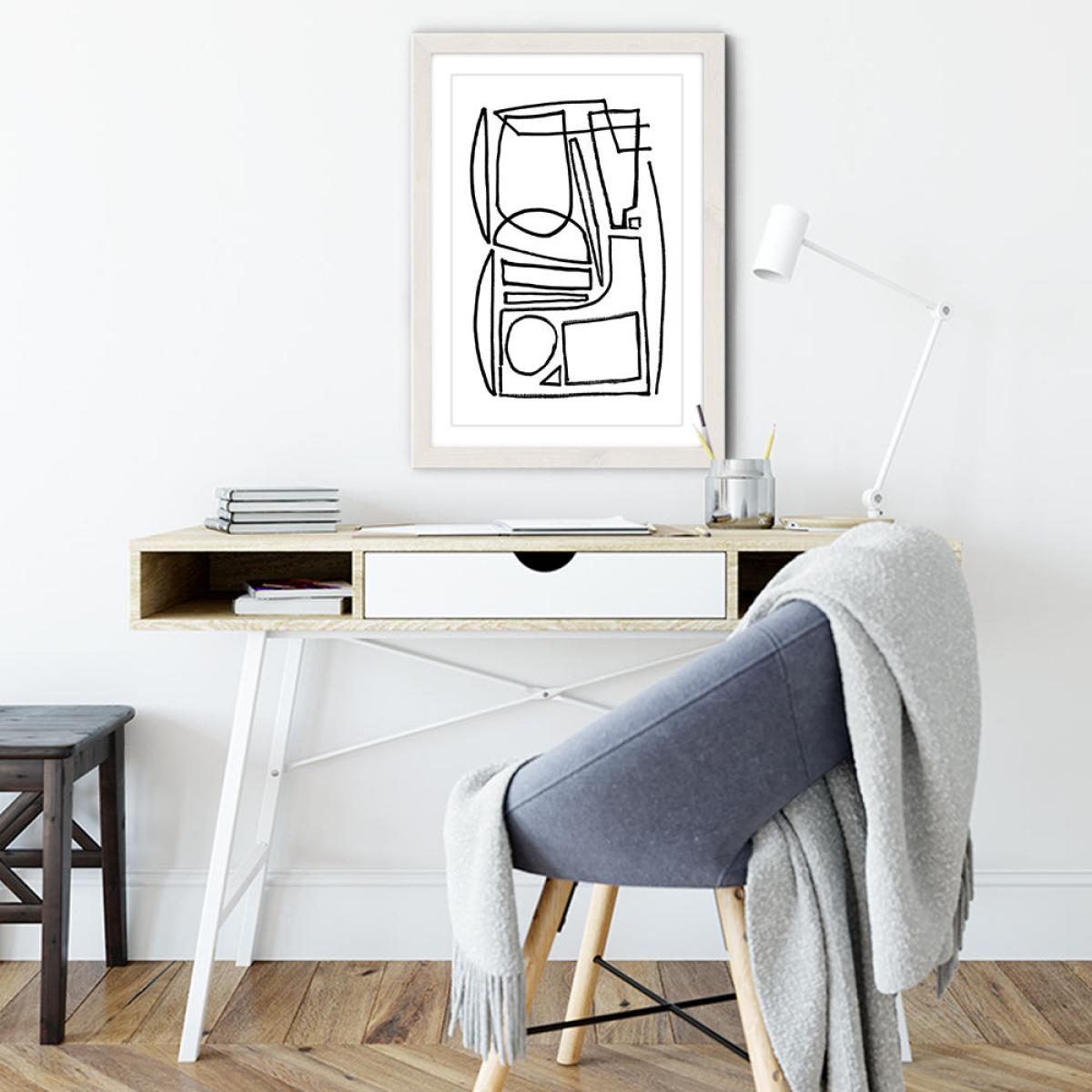 Stark Art Print White Frame – image 5