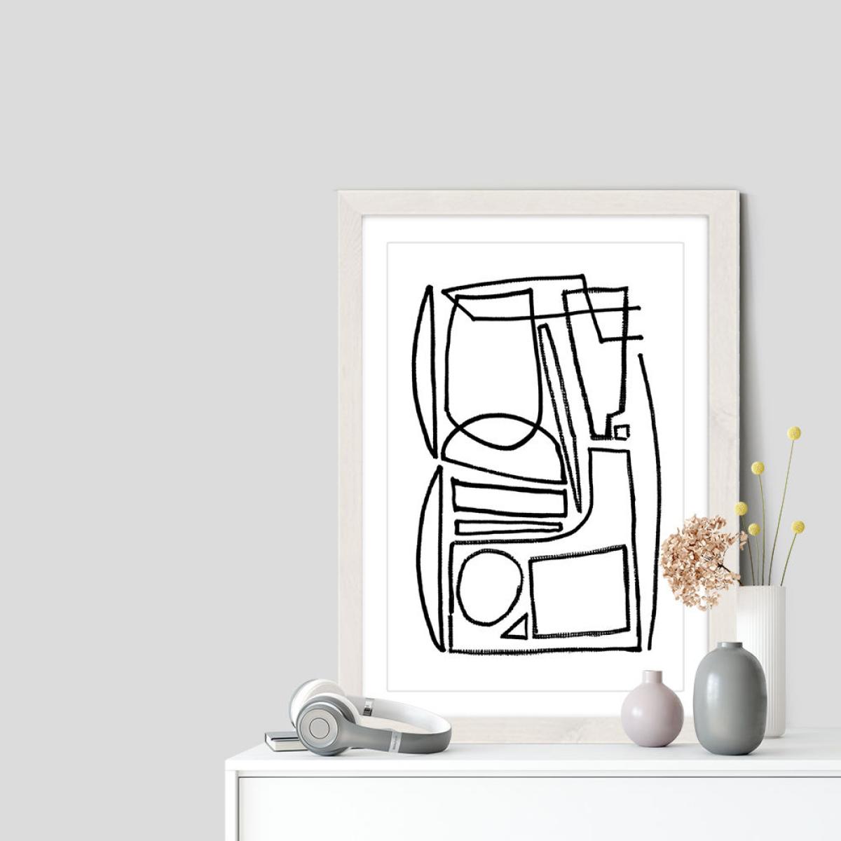 Stark Art Print White Frame – image 6
