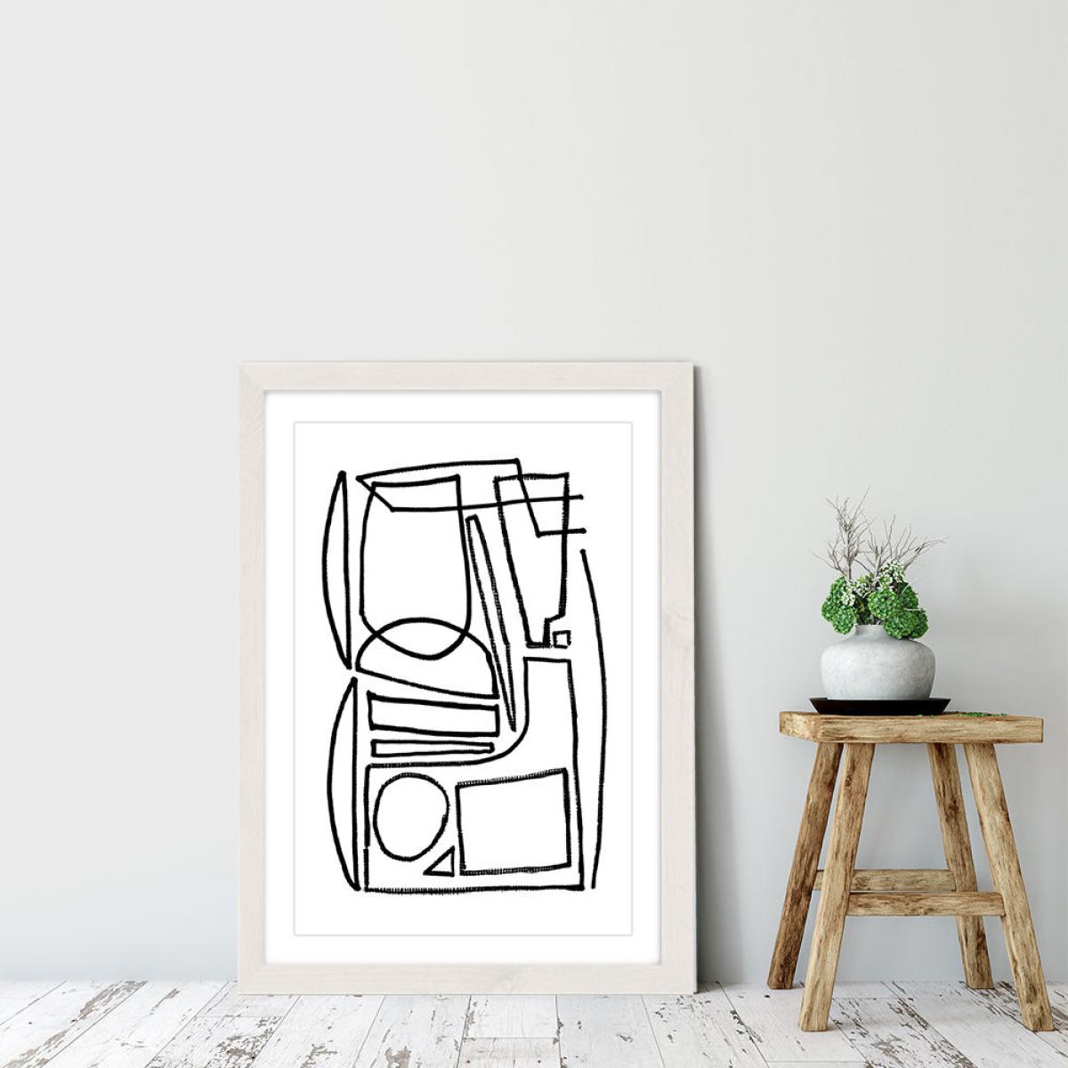 Stark Art Print White Frame – image 7