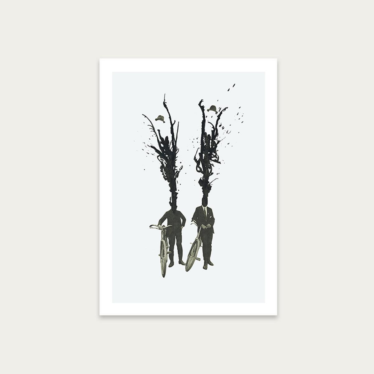 Leo and Pipo Art Print Unframed