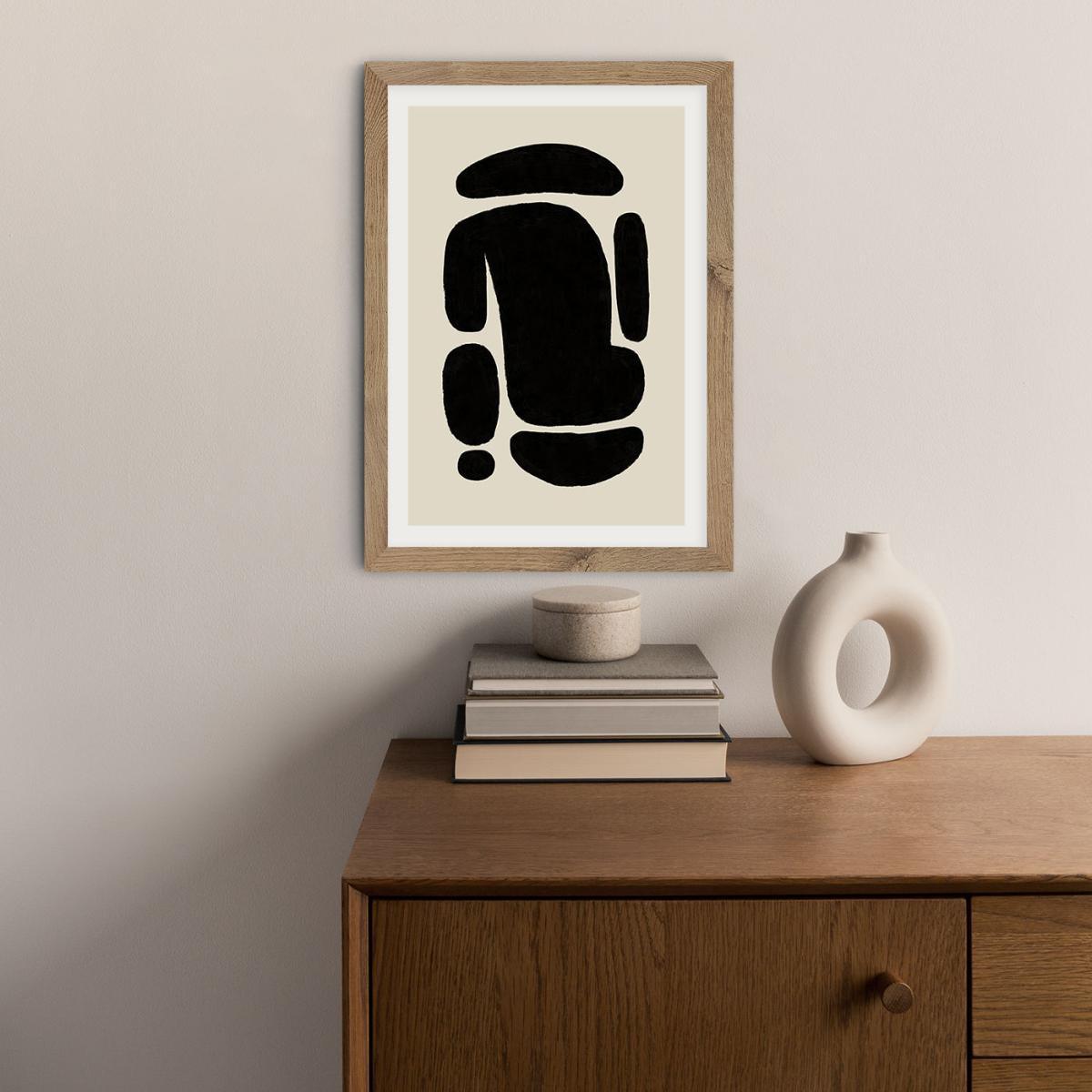Only One Art Print Oak Frame – image 5