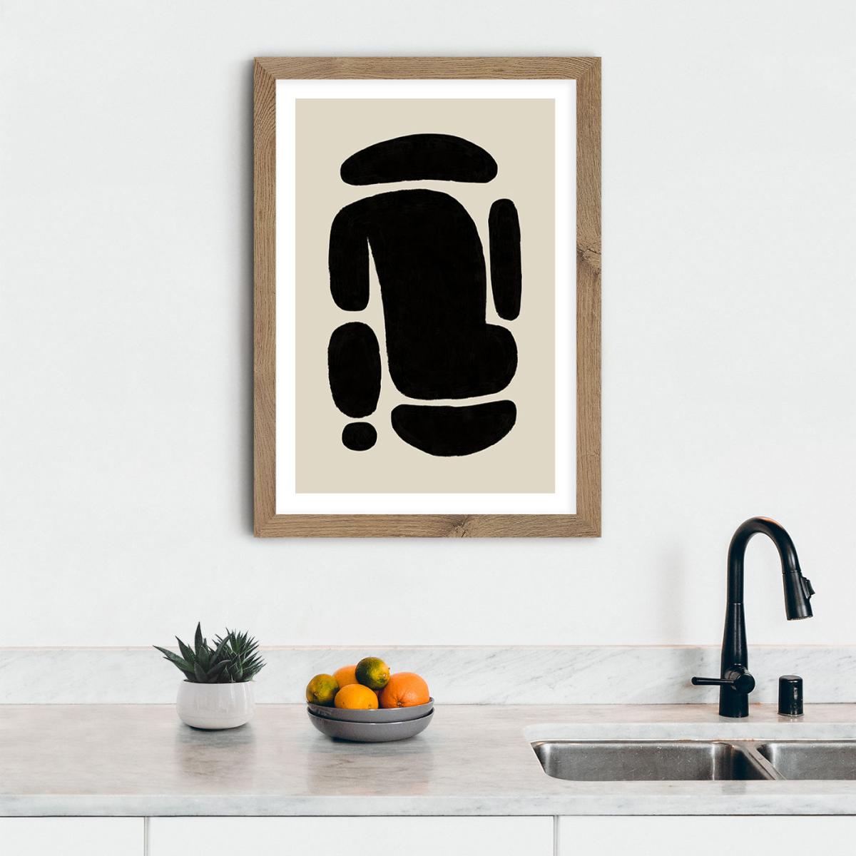 Only One Art Print Oak Frame – image 10