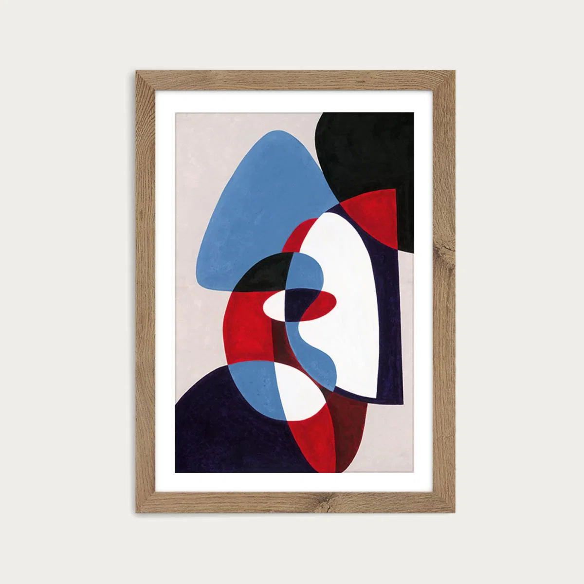 Reference #5.1 Art Print Oak Frame – image 1