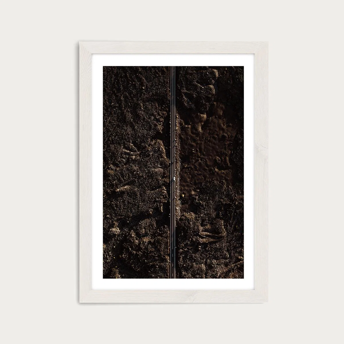 Blackland Art Print White Frame – image 1