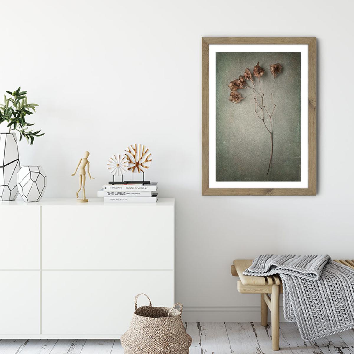 Foraged 2 Art Print Oak Frame – image 3