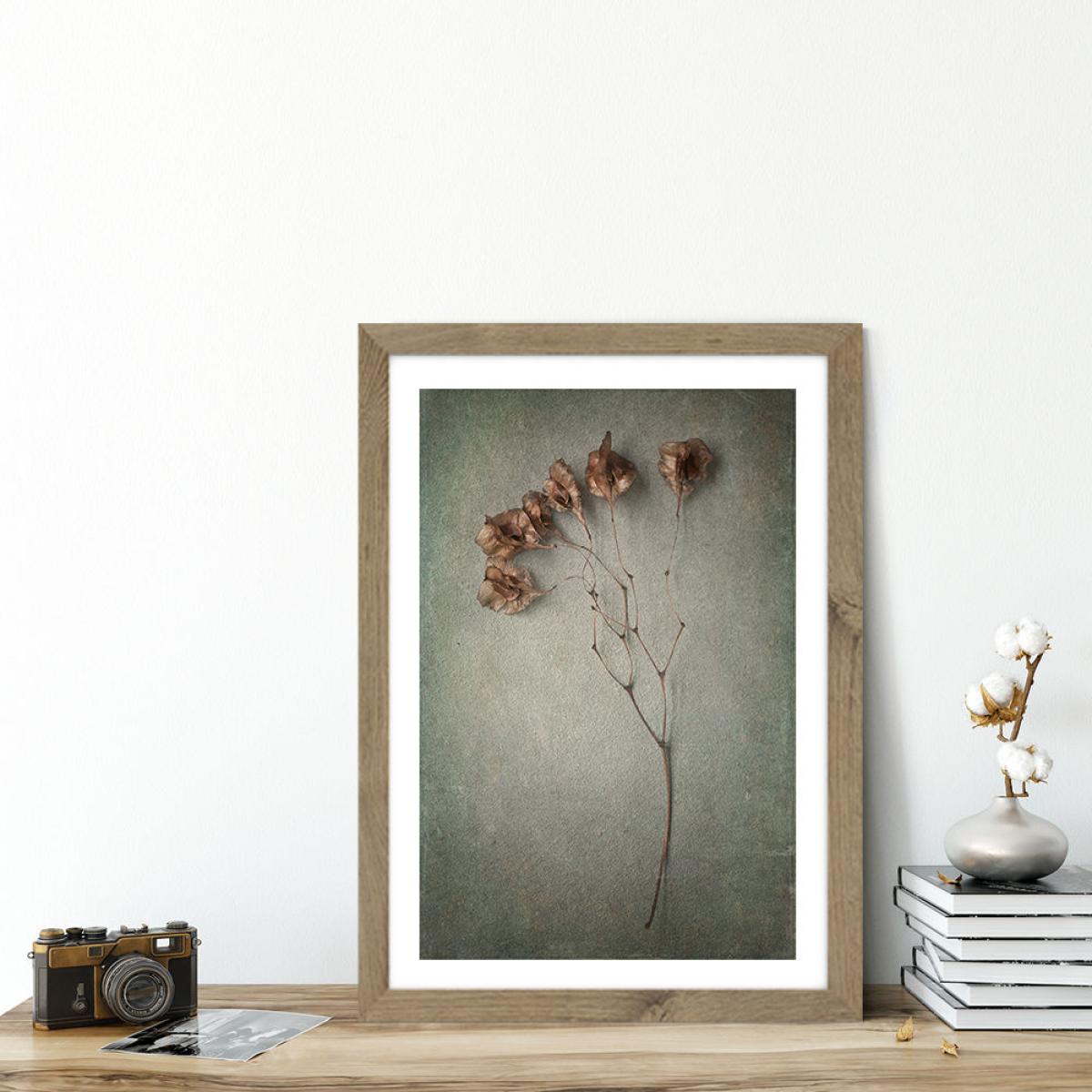 Foraged 2 Art Print Oak Frame – image 4