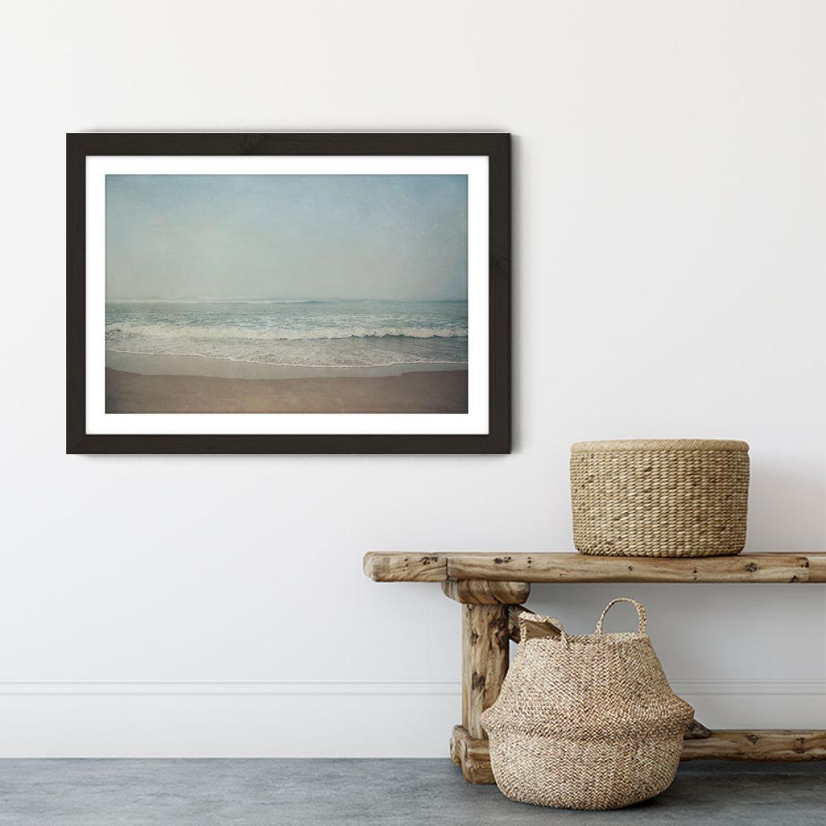 Morning Walk 2 Art Print Black Frame – image 5