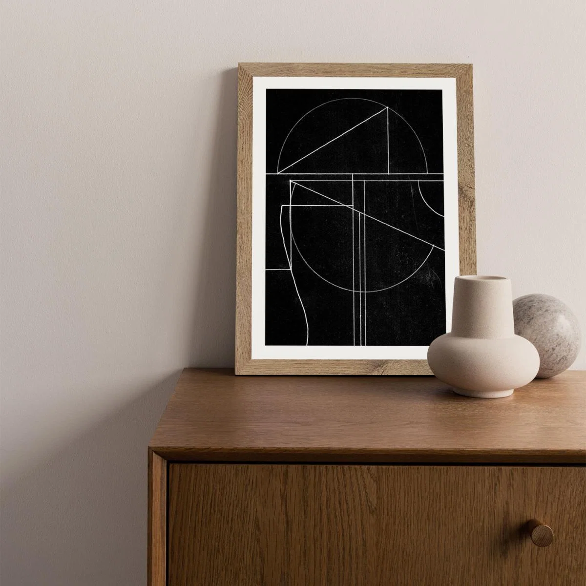 Buia Art Print Oak Frame – image 2