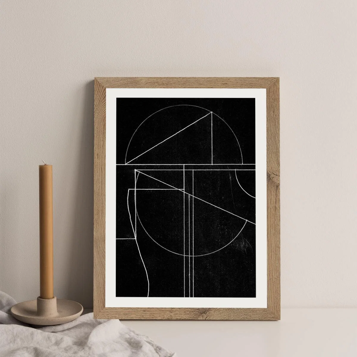 Buia Art Print Oak Frame – image 4