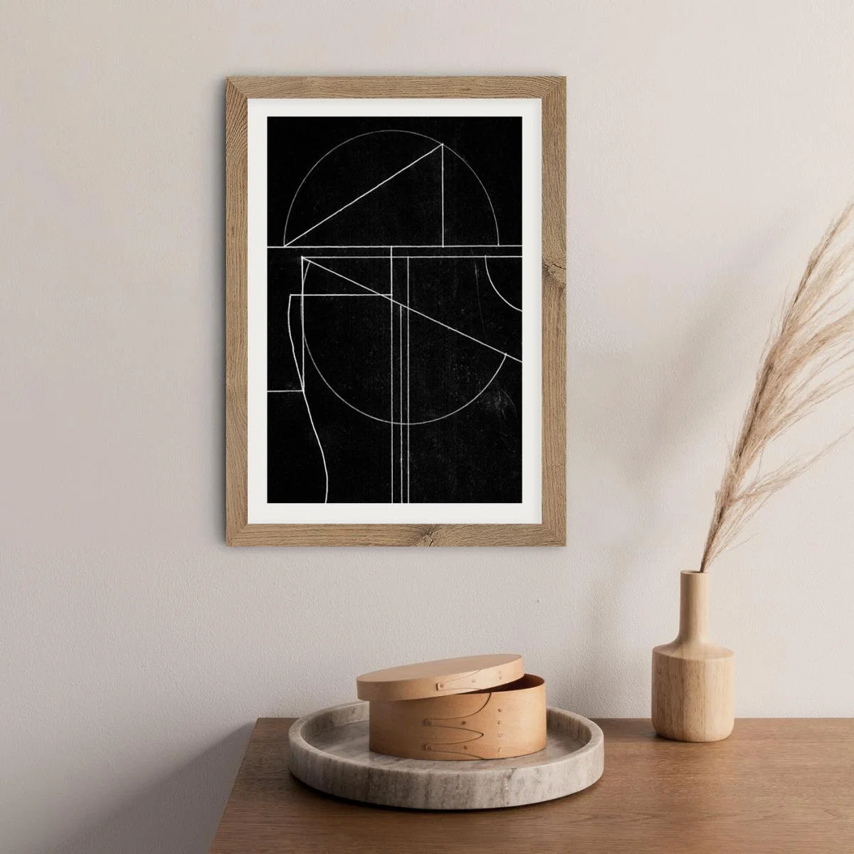 Buia Art Print Oak Frame – image 6
