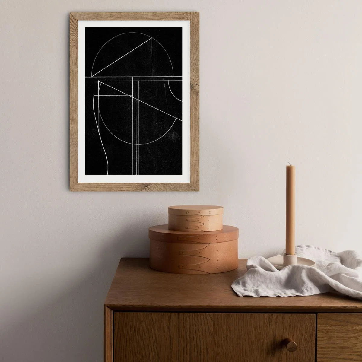 Buia Art Print Oak Frame – image 9