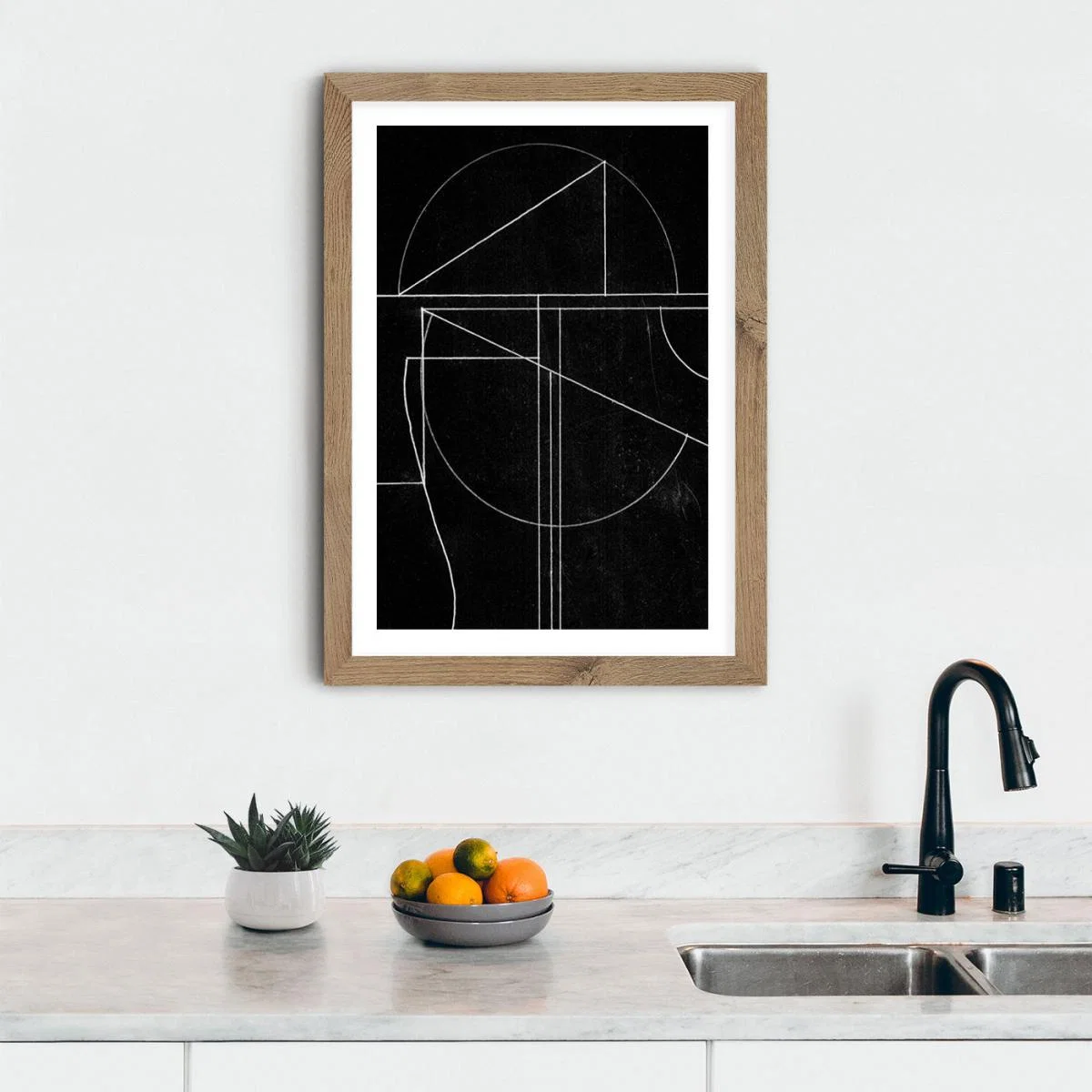 Buia Art Print Oak Frame – image 10