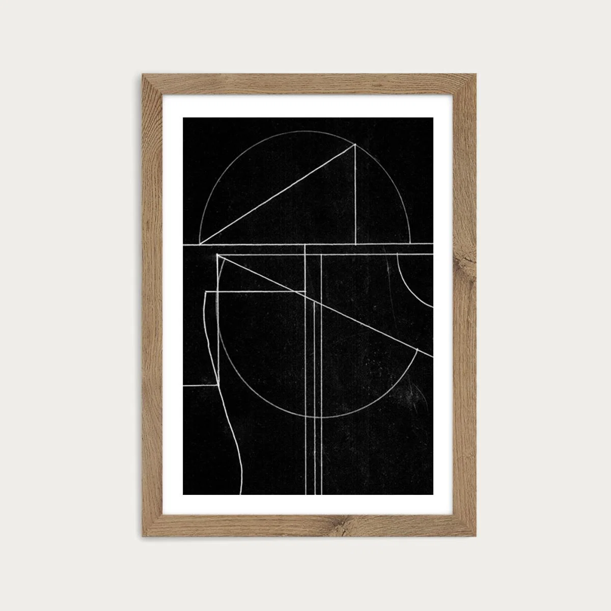 Buia Art Print Oak Frame – image 1