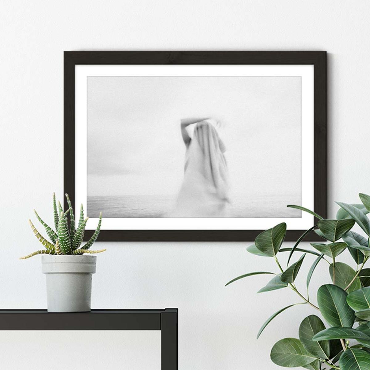 Ghost Art Print Black Frame – image 5