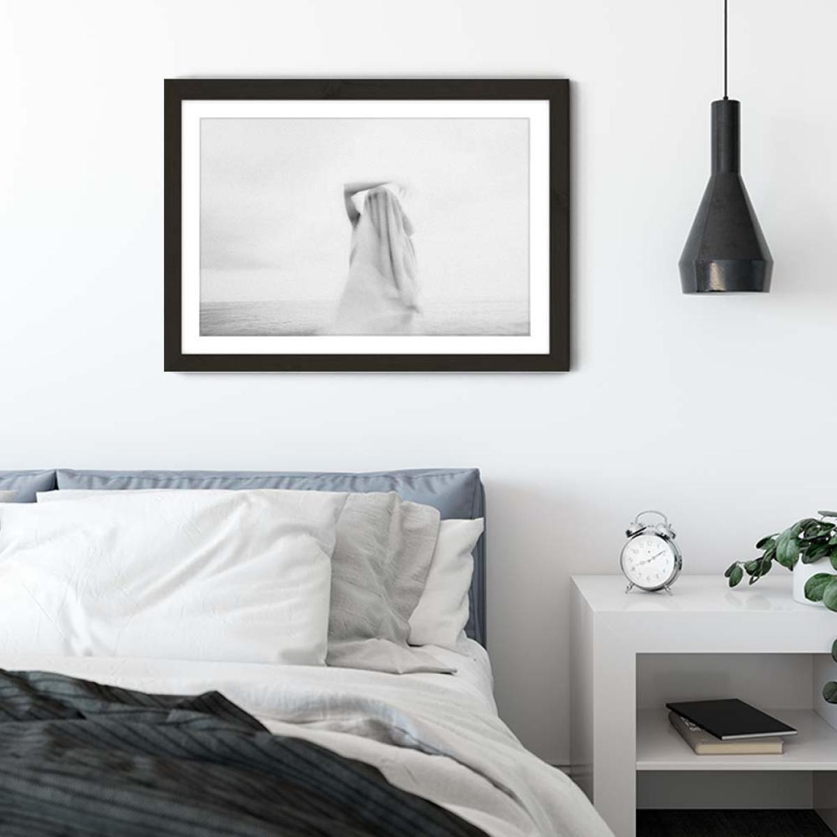 Ghost Art Print Black Frame – image 6