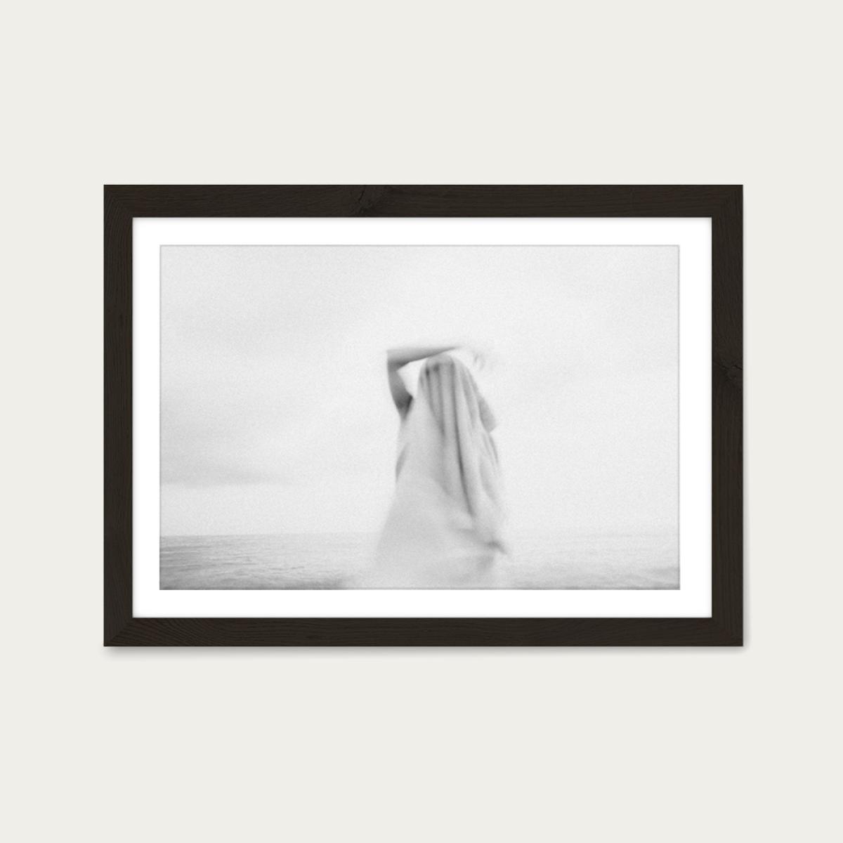 Ghost Art Print Black Frame – image 1