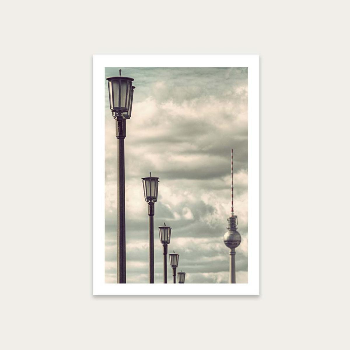 Laternen Art Print Unframed