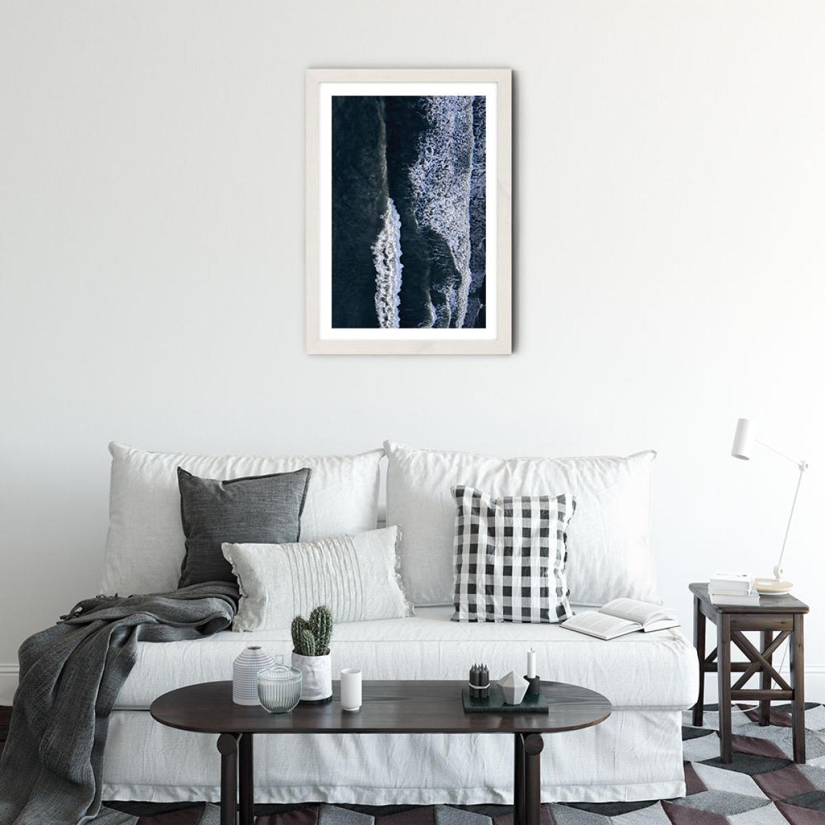 In the Ocean Art Print White Frame – image 2