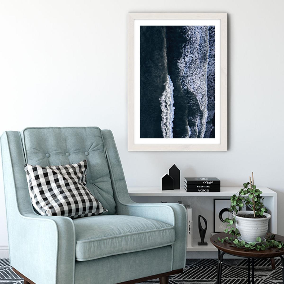 In the Ocean Art Print White Frame – image 4