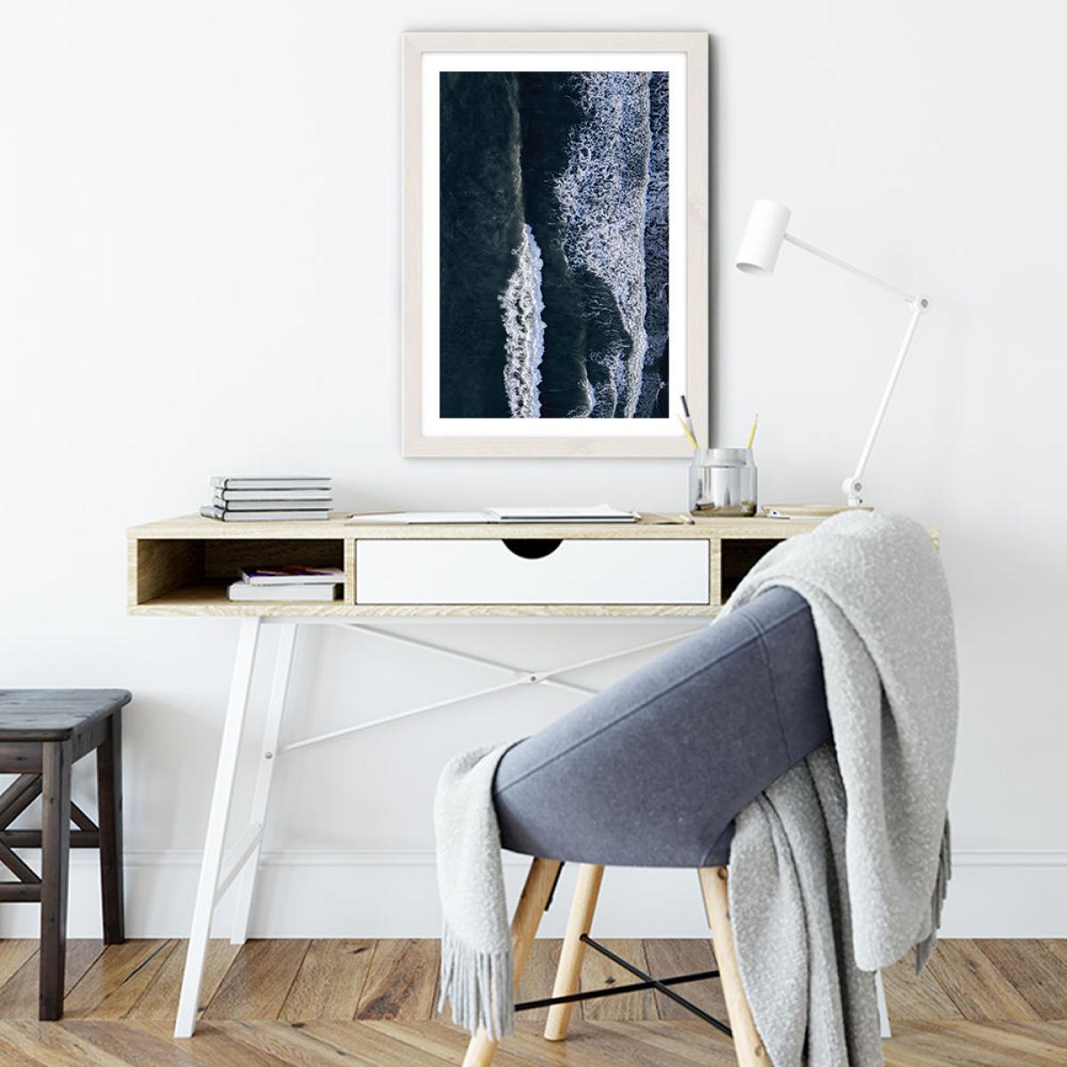 In the Ocean Art Print White Frame – image 5