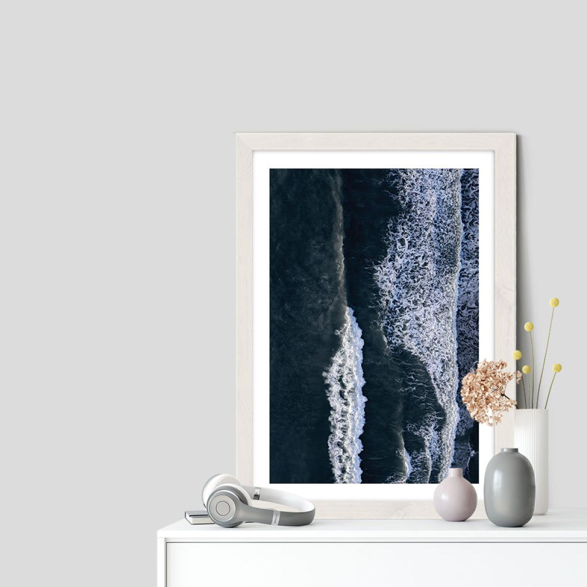 In the Ocean Art Print White Frame – image 7