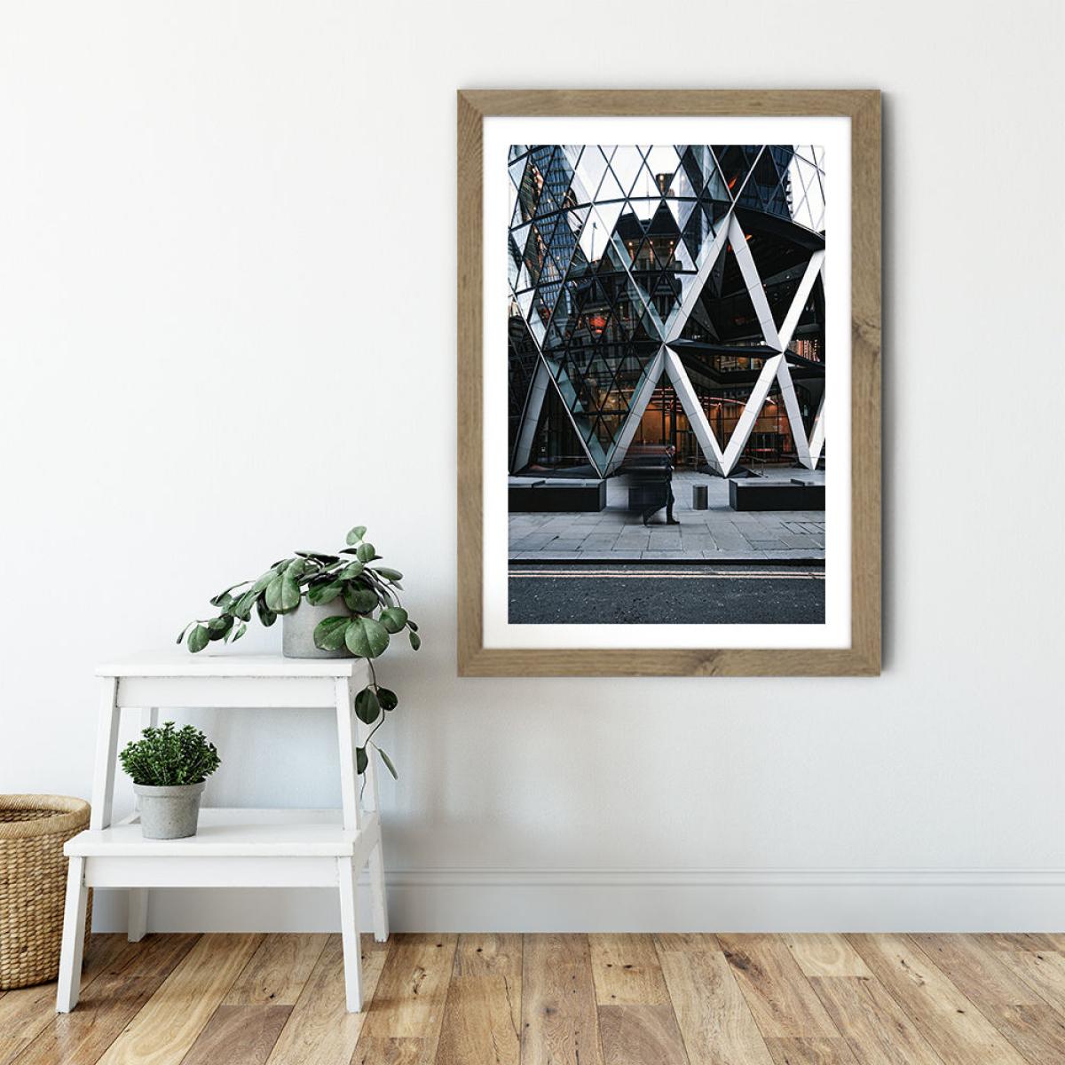 Blurr Art Print Oak Frame – image 6