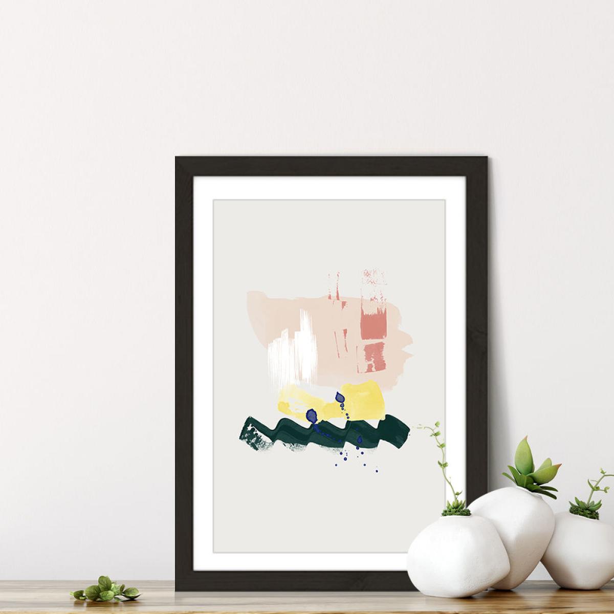 Present Art Print Black Frame – image 2