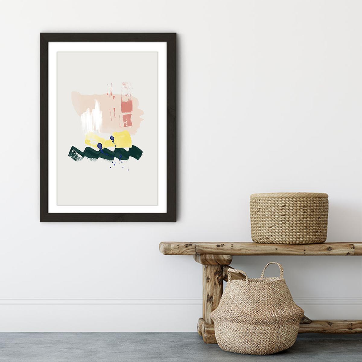 Present Art Print Black Frame – image 3