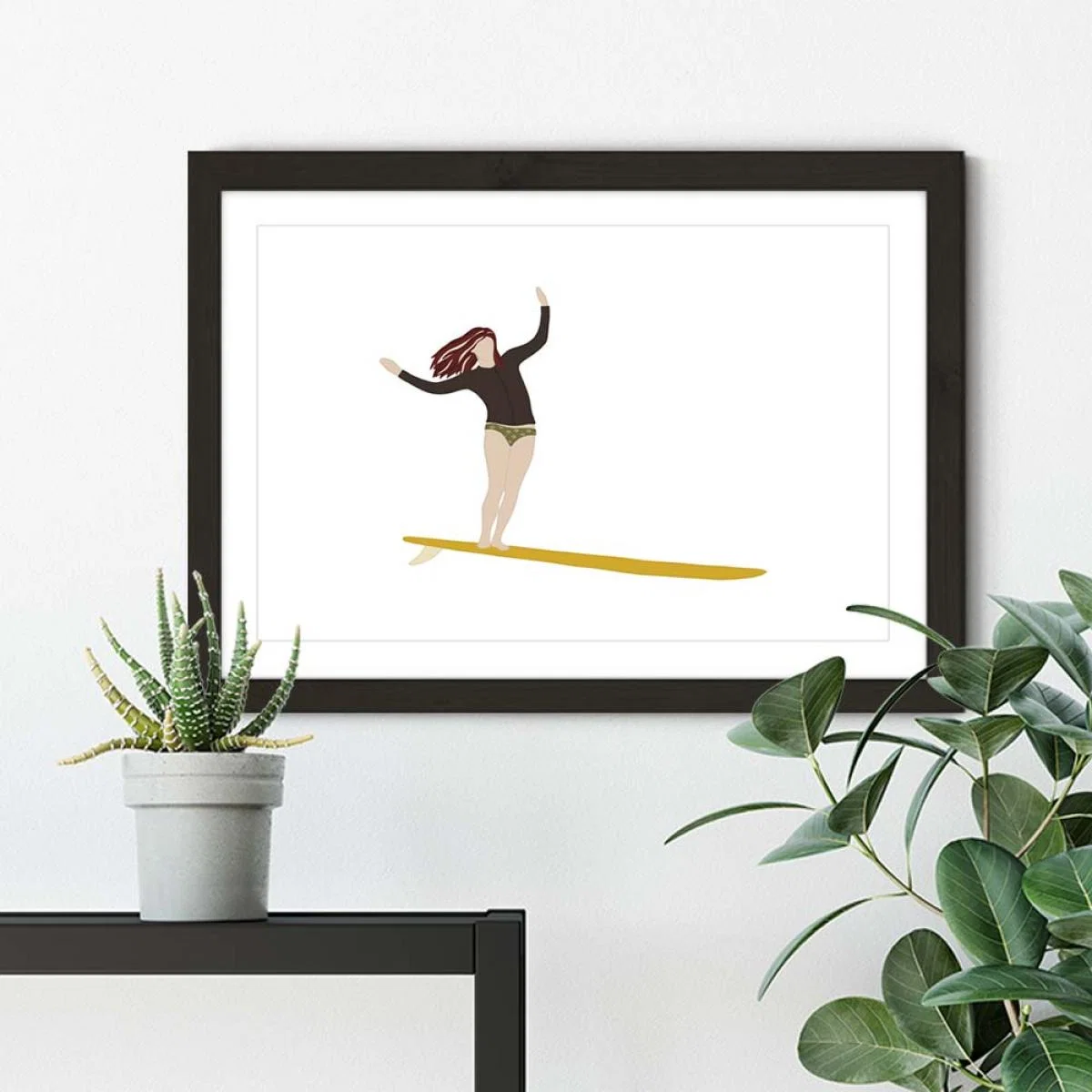 Seas Art Print Black Frame – image 4