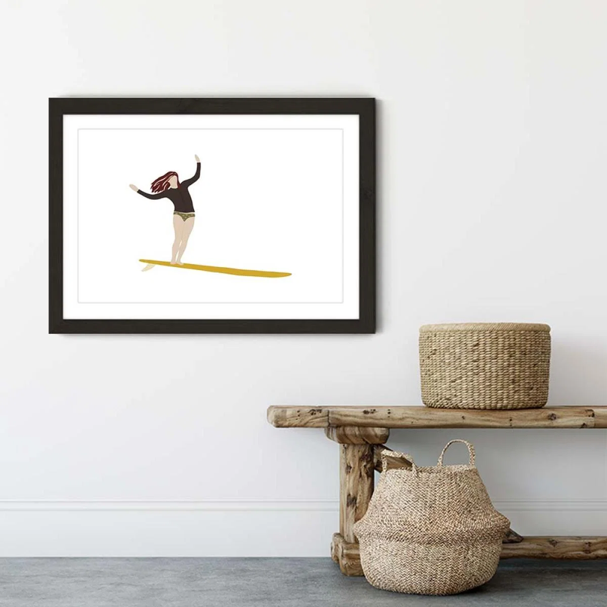 Seas Art Print Black Frame – image 5