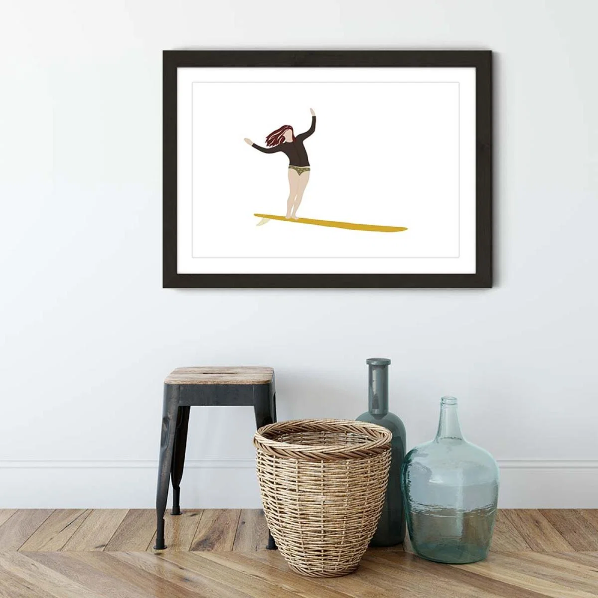 Seas Art Print Black Frame – image 6