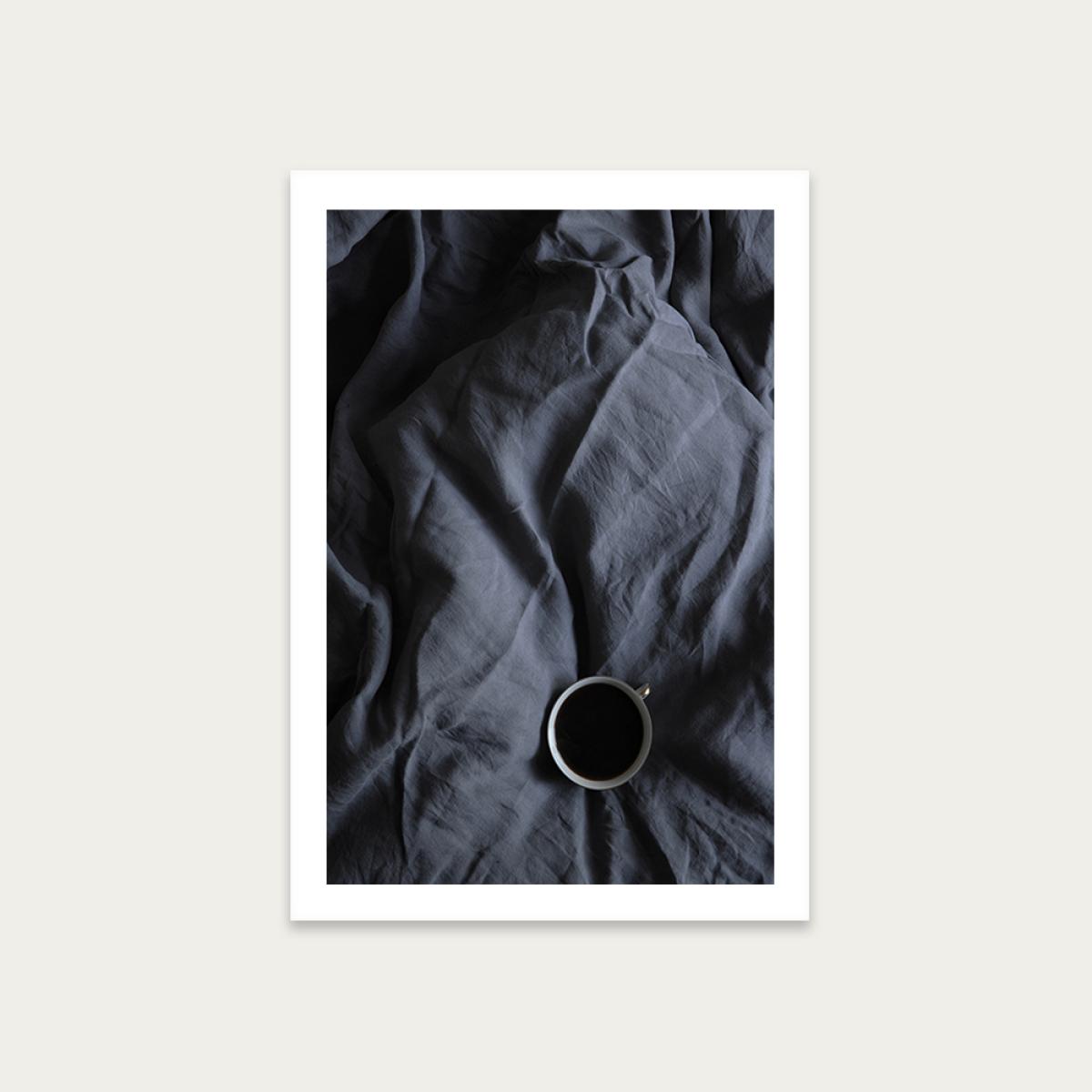 Coffee Time in Bed – Me and You Art Print Unframed