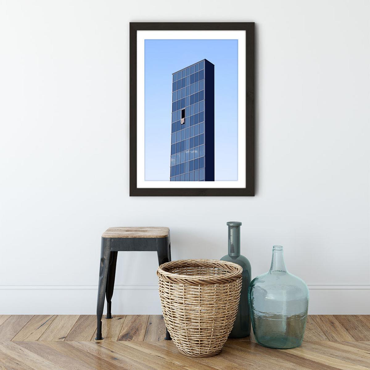 Tongue Out Art Print Black Frame – image 3