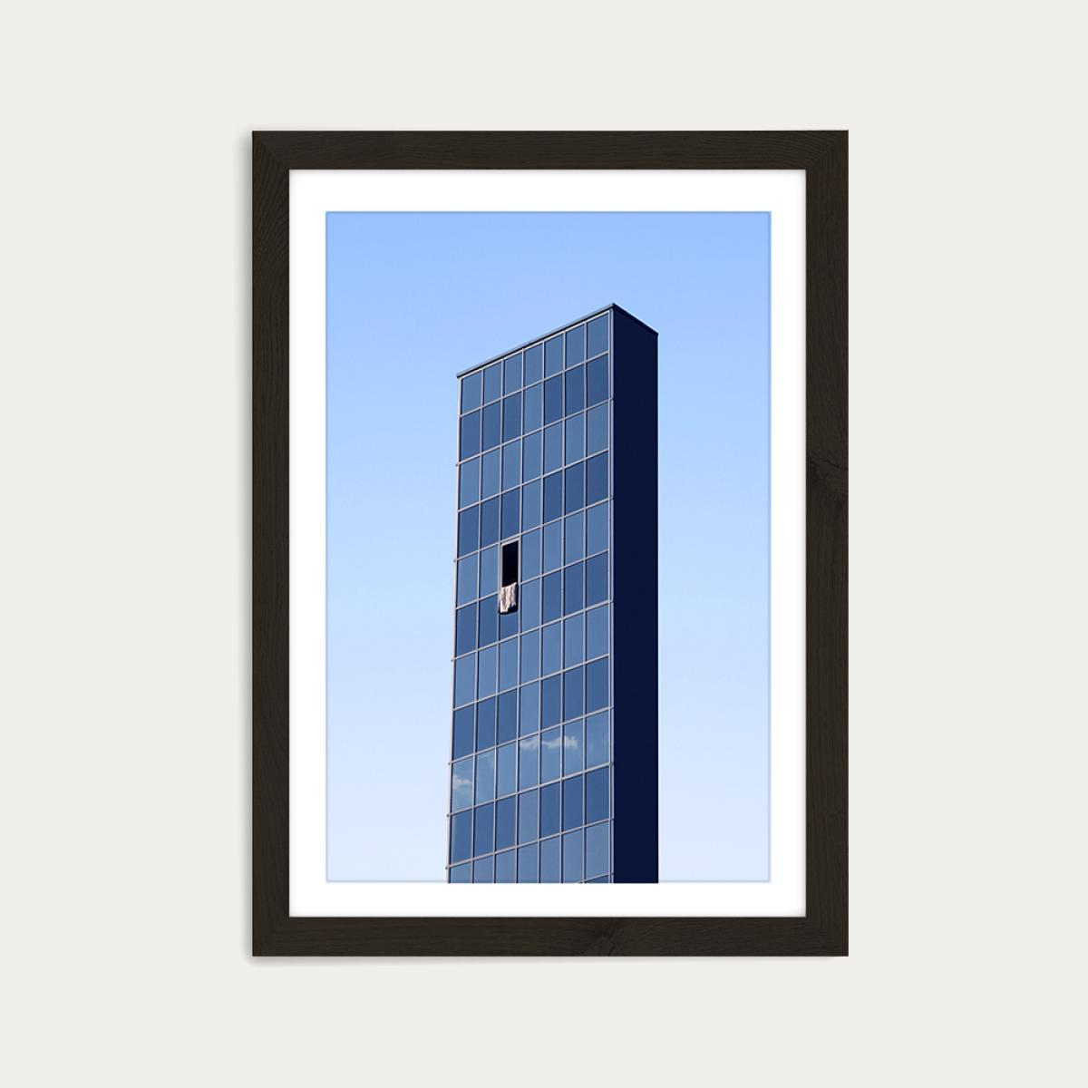 Tongue Out Art Print Black Frame – image 1
