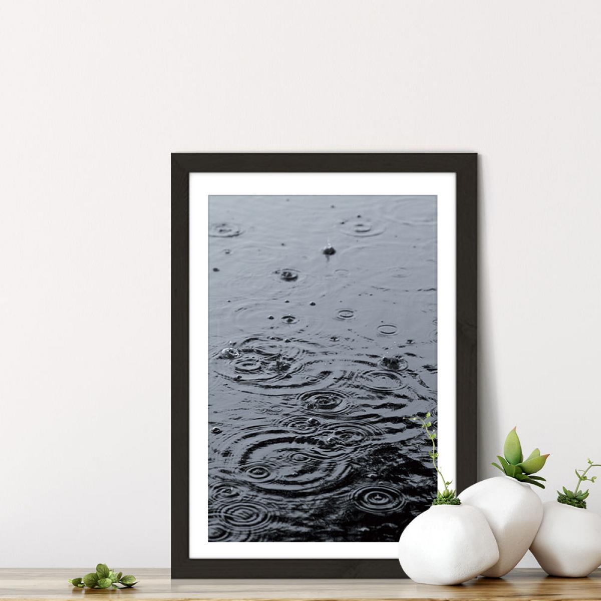 Summer Rain Art Print Black Frame – image 7