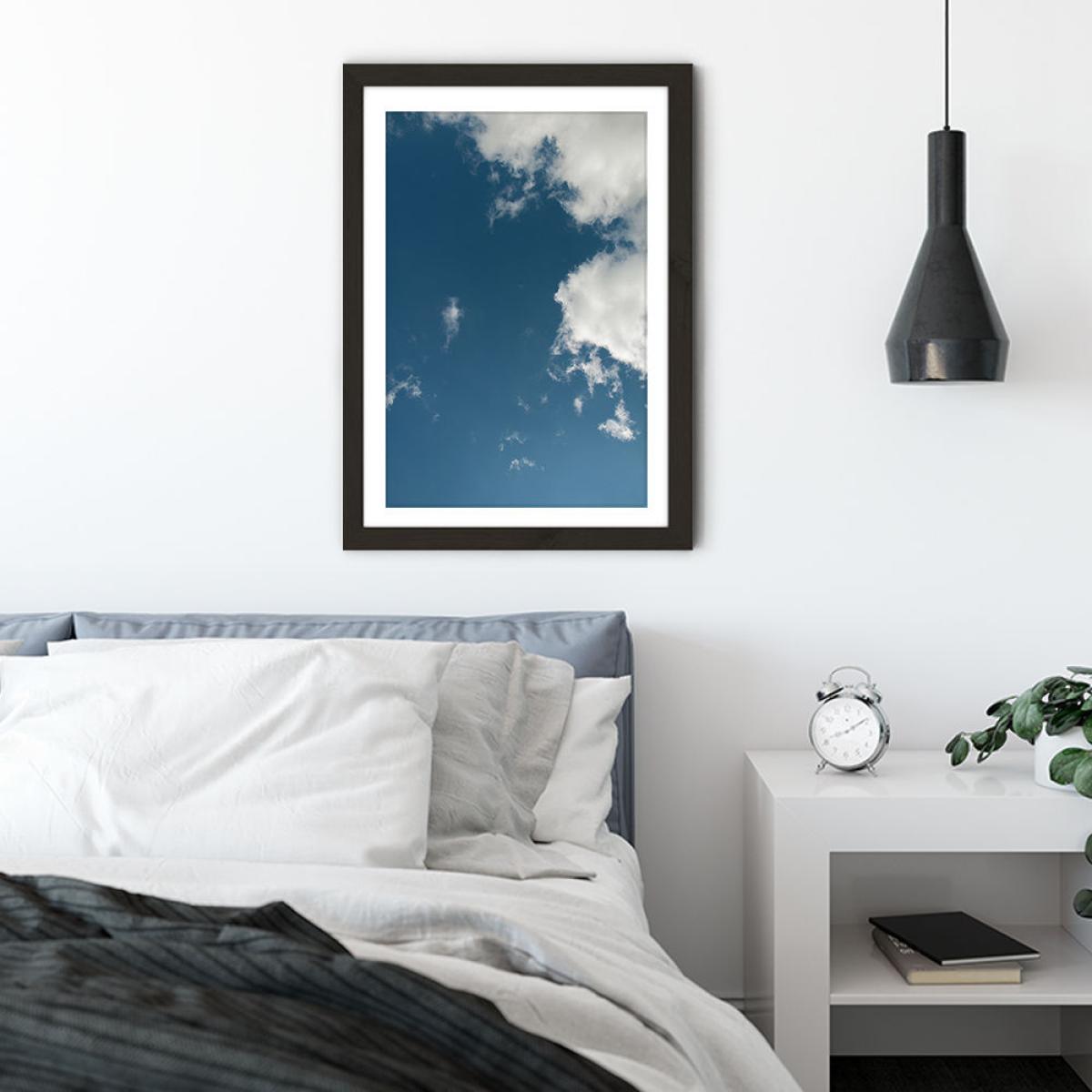 Sky Diving Art Print Black Frame – image 5