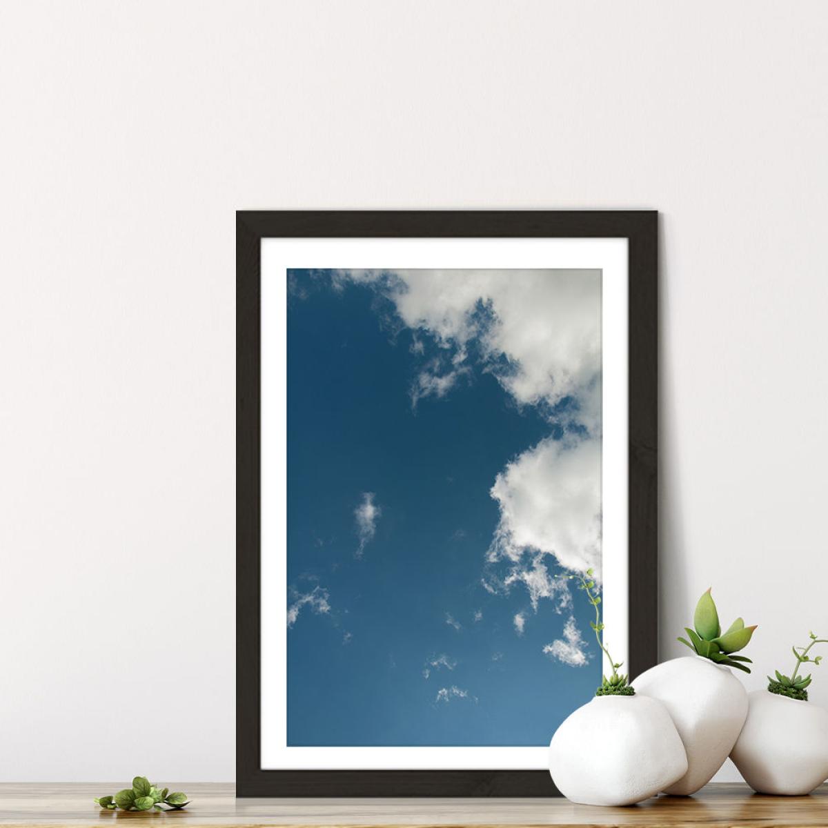 Sky Diving Art Print Black Frame – image 7