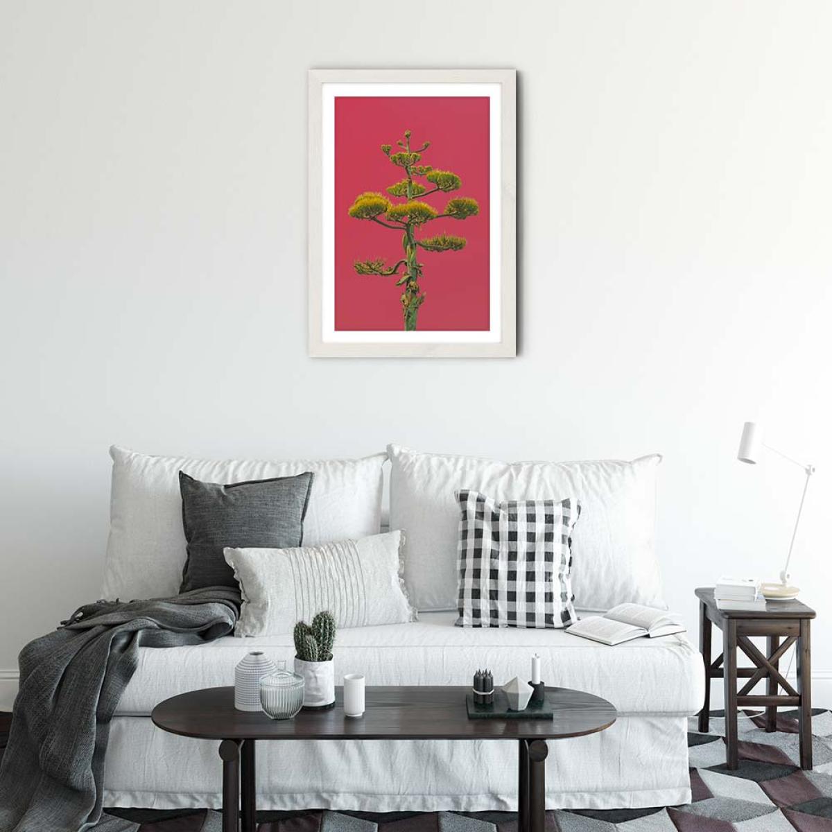 Mexico Art Print White Frame – image 2
