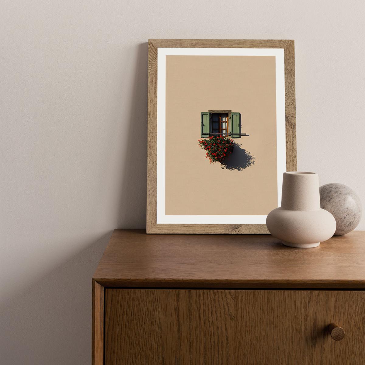 Local Gardener Art Print Oak Frame – image 2