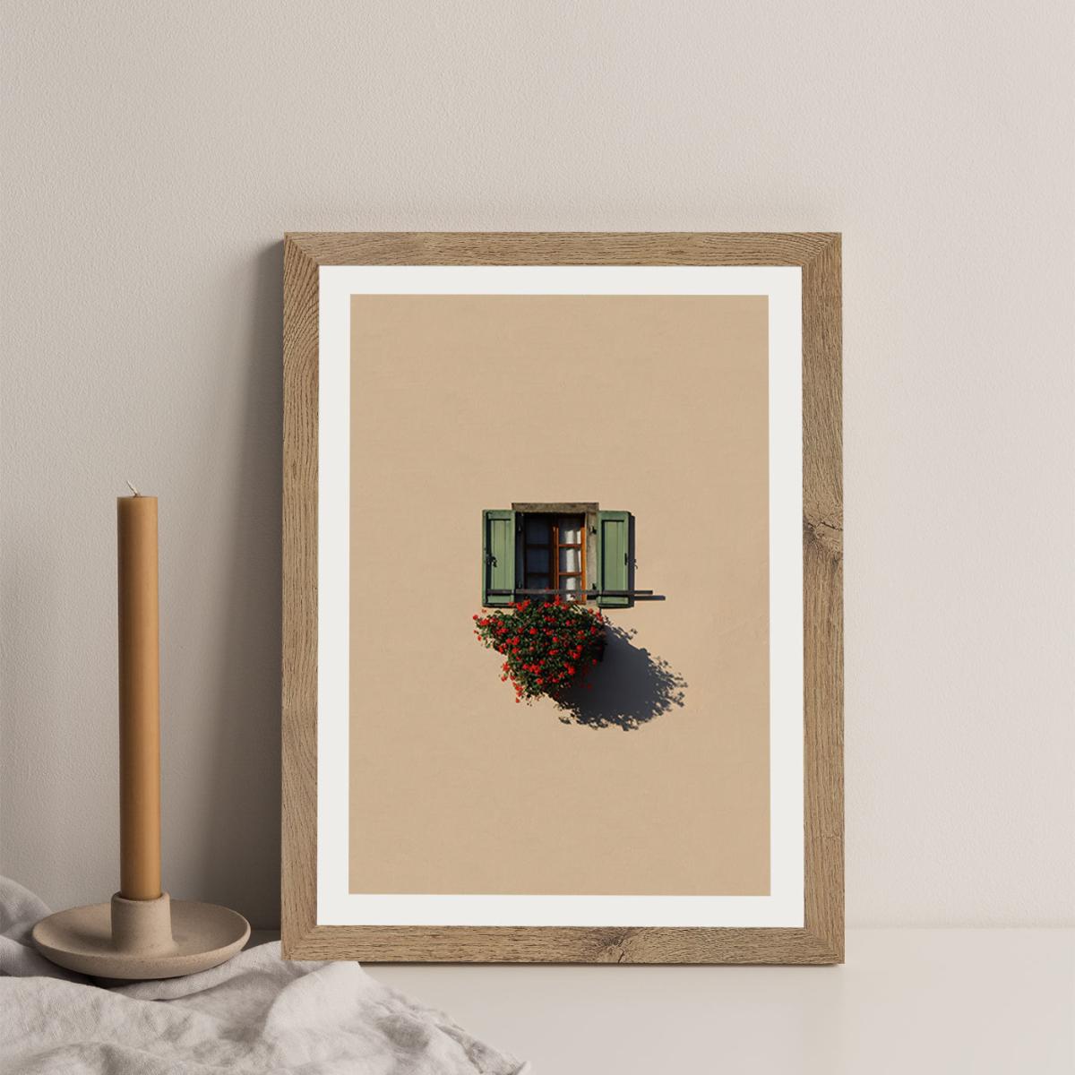 Local Gardener Art Print Oak Frame – image 4