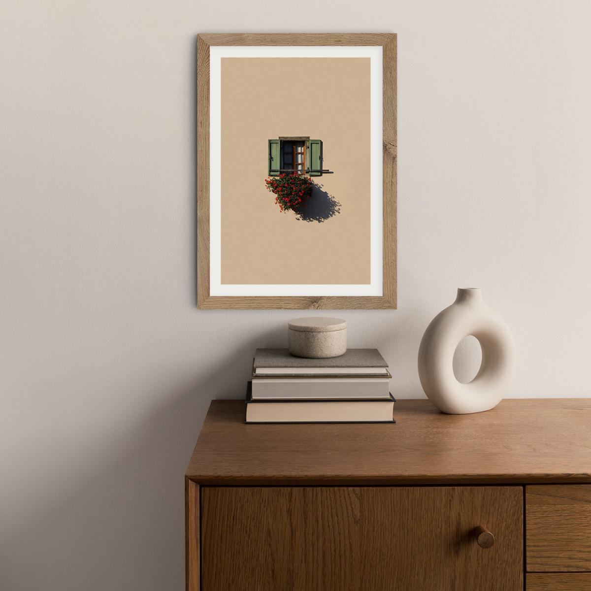 Local Gardener Art Print Oak Frame – image 5