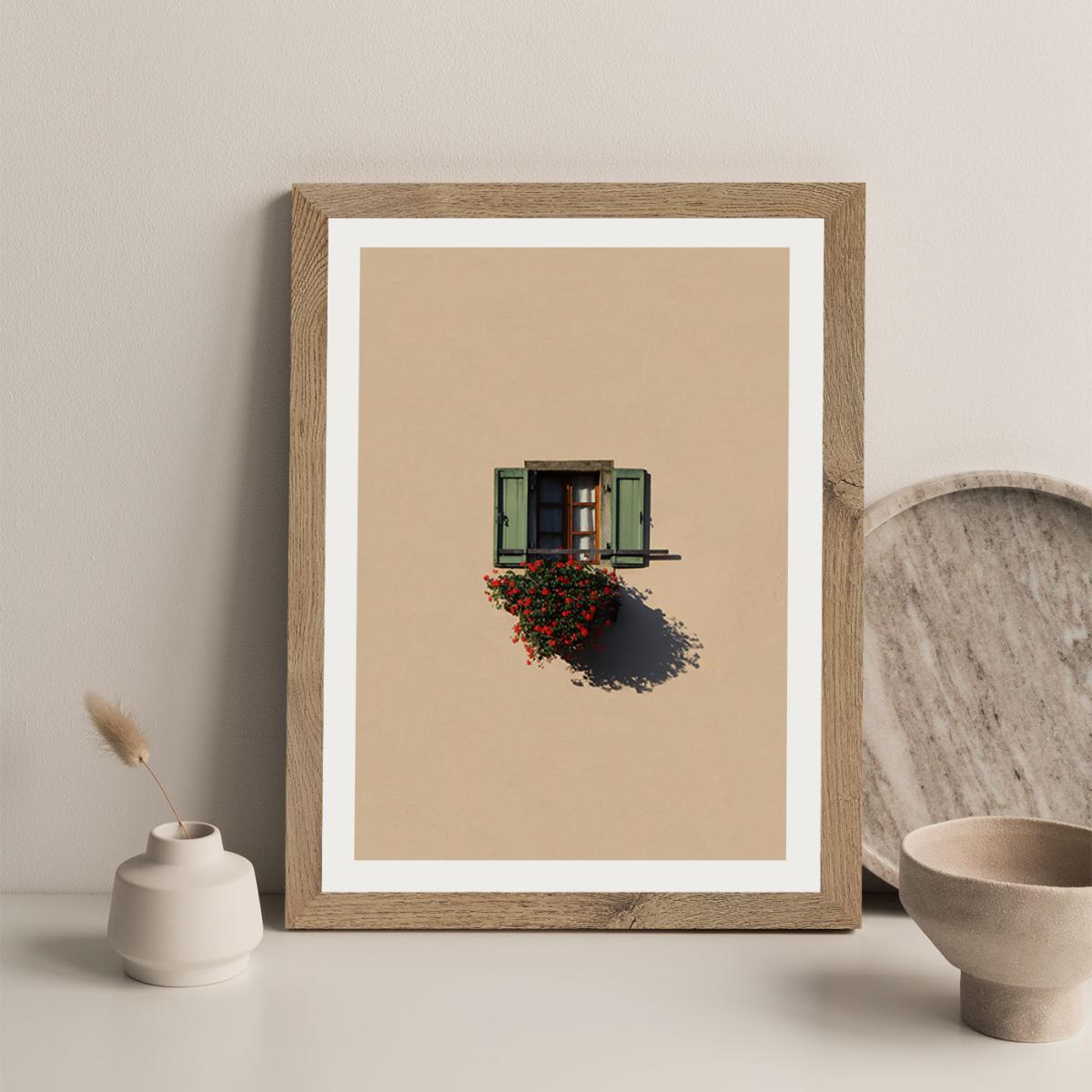 Local Gardener Art Print Oak Frame – image 6