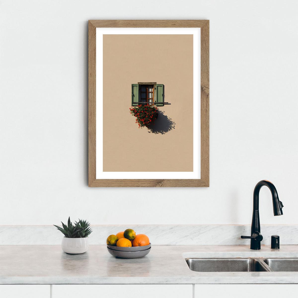 Local Gardener Art Print Oak Frame – image 9