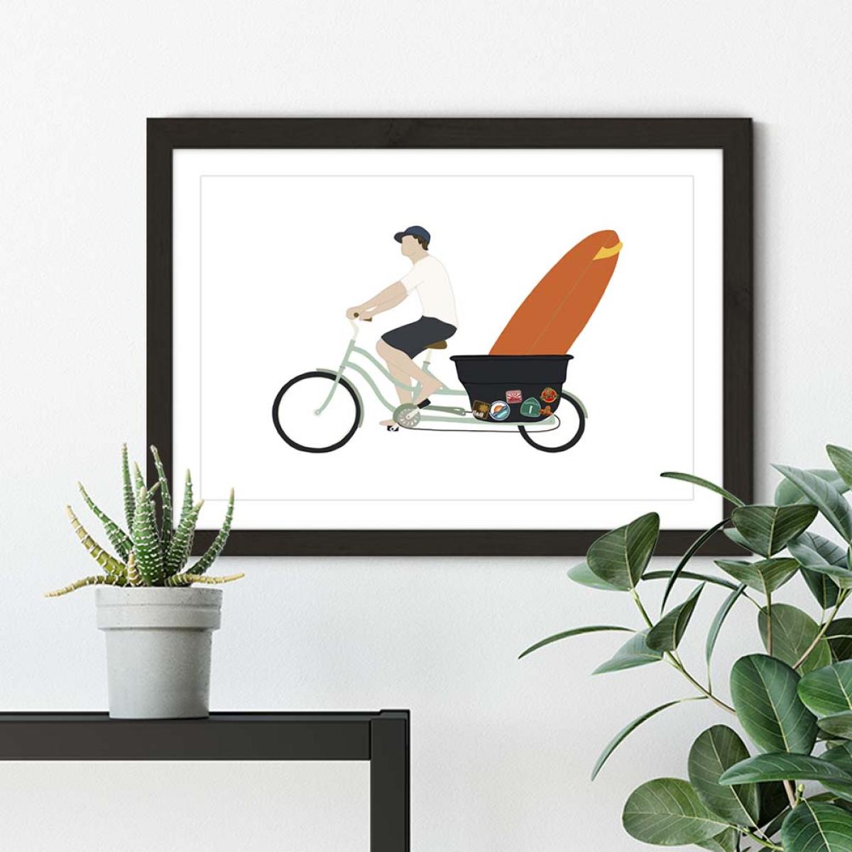A Simple Life Art Print Black Frame – image 4