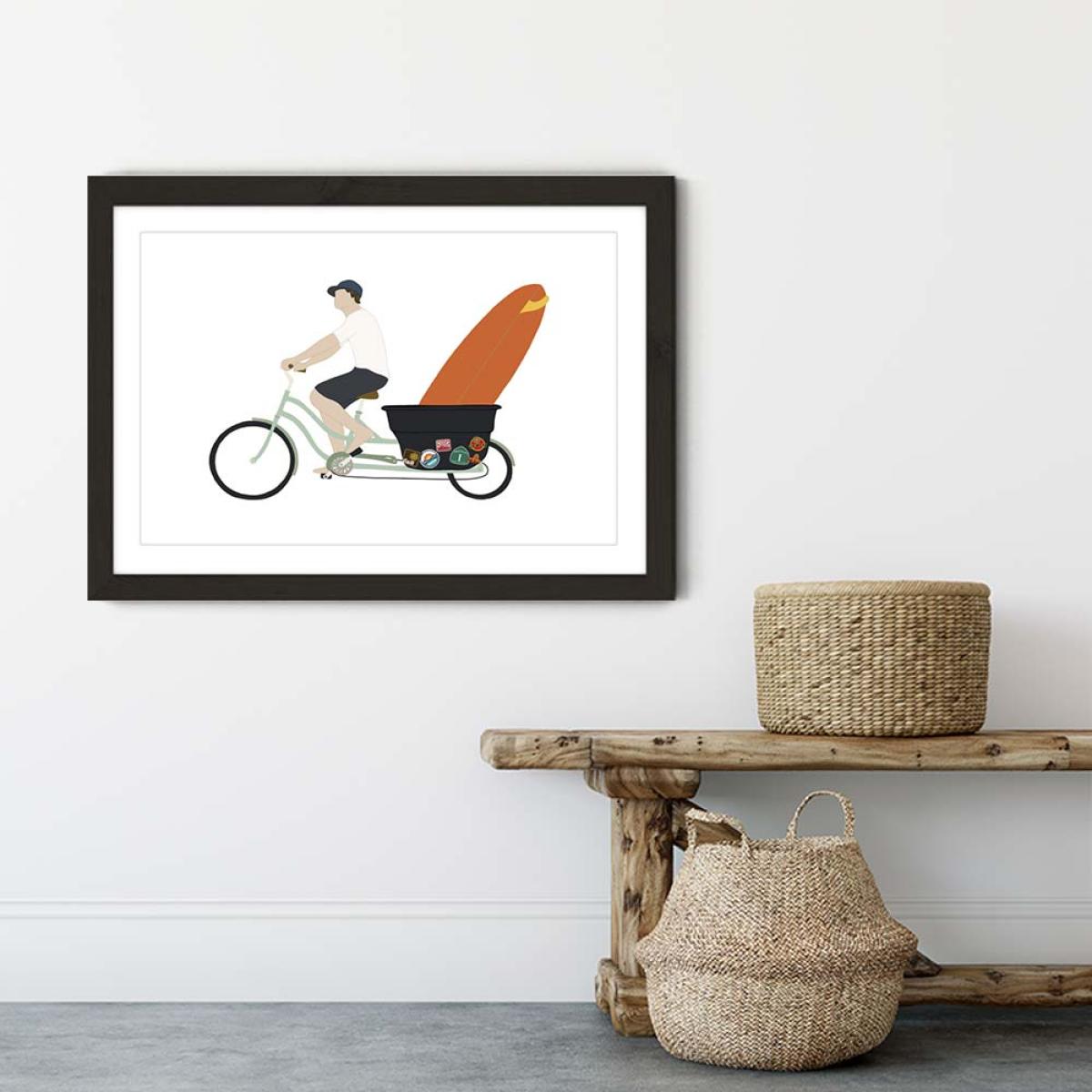 A Simple Life Art Print Black Frame – image 5