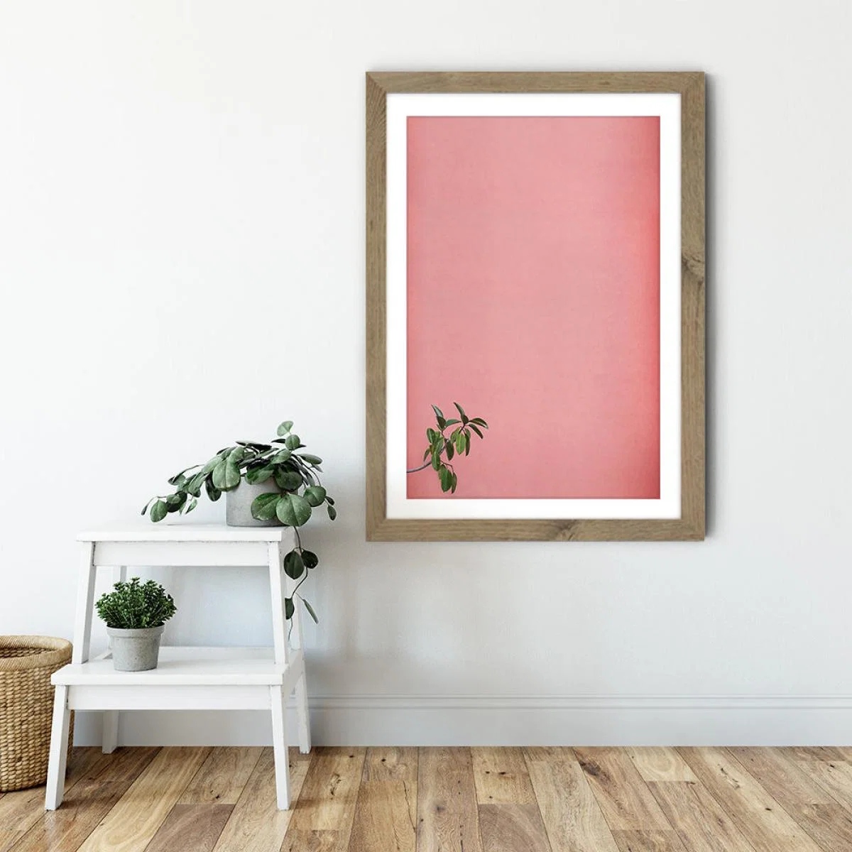 I Just Came to Say Hello Art Print Oak Frame – image 5