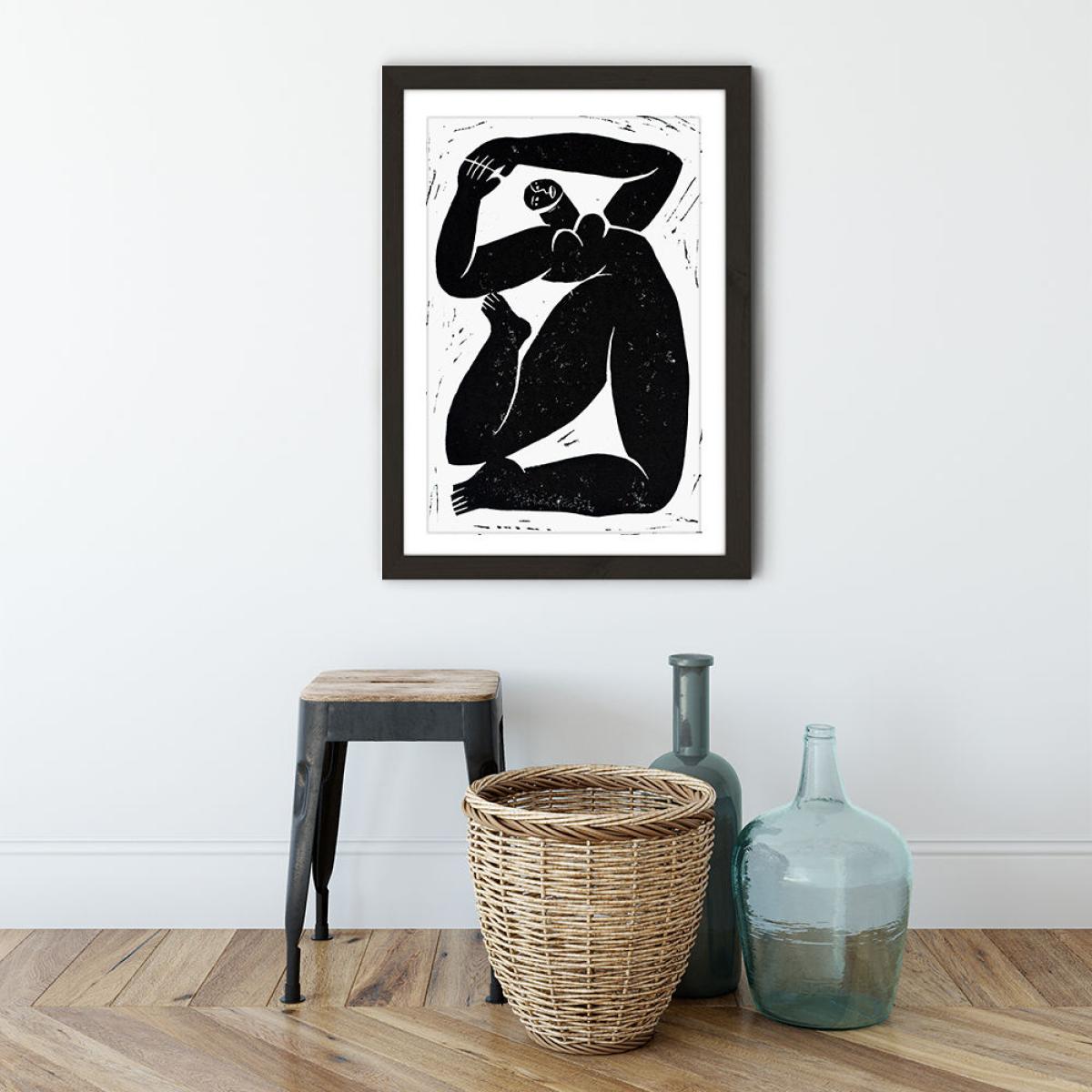 Choregraphic Character III Art Print Black Frame – image 3