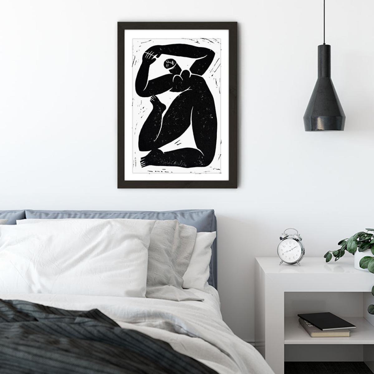 Choregraphic Character III Art Print Black Frame – image 4